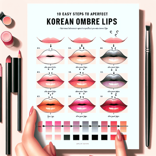10 Langkah Sempurna untuk Mendapatkan Bibir Ombre Korea yang Menggoda
