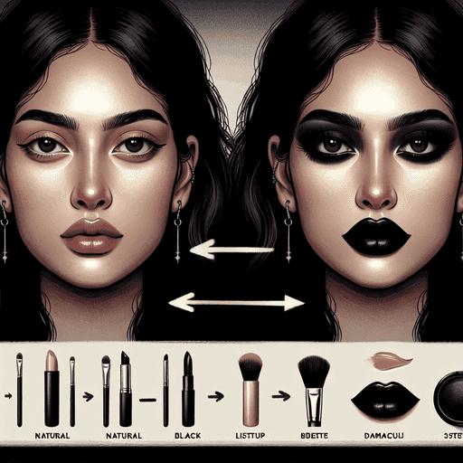 Transformasi Gothic Makeup: Dari Natural ke Dramatis dalam Beberapa Langkah